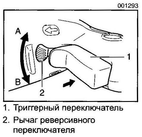 Перед работой всегда проверяйте направление вращения. Ремонт Makita, BOSCH, HITACHI, SKIL, Rebir, Интерскол - Жуковского, 5